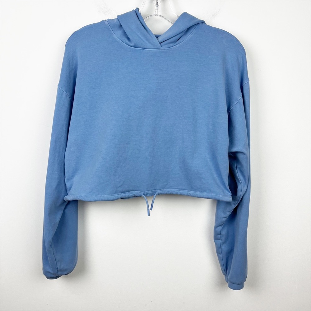 The Group by Babaton | Weekender Hoodie Light Blue Size XS
